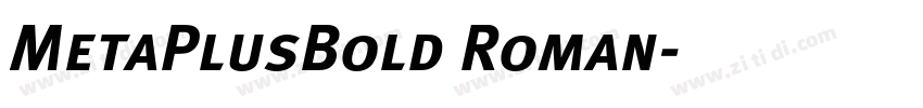 MetaPlusBold Roman字体转换 MetaPlusBold Roman字体转换